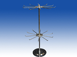 2 TIER ROTATING DISPLAY
