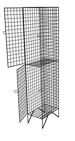 2 Door wire locker