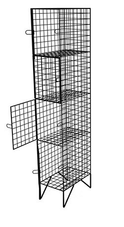 4 Door wire locker