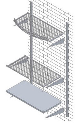 5. Wallband shelving